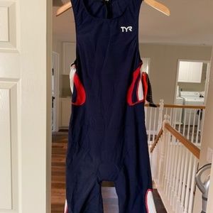 TYR  Carbon Padded Men's Tri Suit